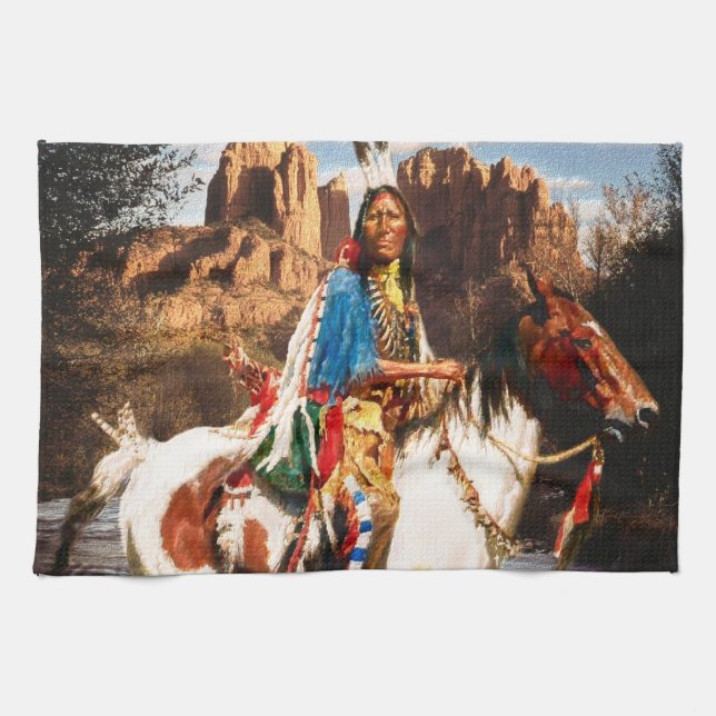 Toalla de cocina india 1A (Horizontal)