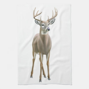 Toalla de cocina joven del dólar del Whitetail