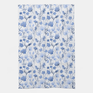 Toalla de cocina Joyful Flora - Índigo