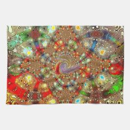 Toalla de cocina "Kaleidoscope Fury"