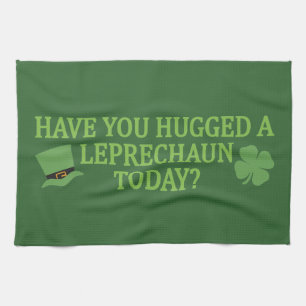 Toalla de cocina Leprechaun Hug