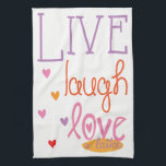 Toalla de cocina "Lía en vivo amor una toalla de l<br><div class="desc">Toalla de cocina "Hanukkah Live Laugh Love a Latke Towel" Gracias por detenerse y comprar. ¡Muy apreciado! ¡Feliz Chanukah/Hanukkah!Estilo: Cocina Toalla de 16" x 24"Aclarar cualquier cocina con un juego de toallas de cocina personalizado.Estos paños, fabricados con una duradera mezcla de poliéster, secan muy bien y quedarán geniales con tu...</div>