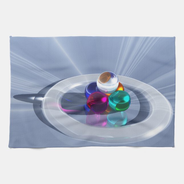 Toalla de cocina ligera en curva (Horizontal)