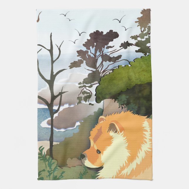 Toalla de cocina LIL WEATHER Chow (Vertical)