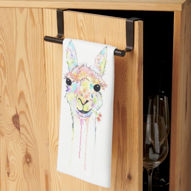 Toalla de cocina Llama (Pliegue de tercios)
