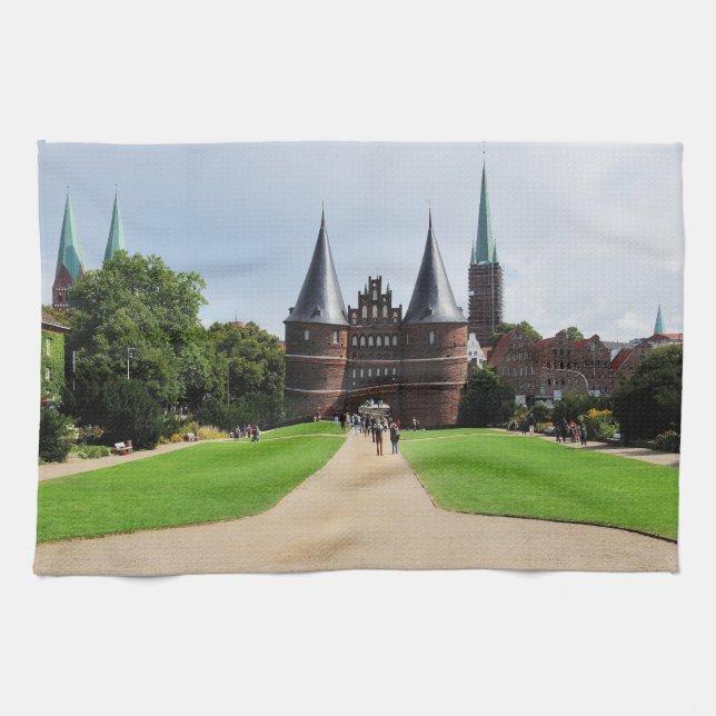 Toalla de cocina Lübeck Holstentor (Horizontal)