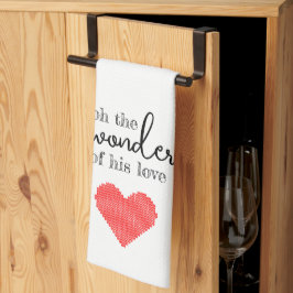 Toalla de cocina Maravillas de su amor