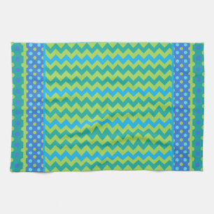 Toalla de cocina: Mezcle'n'Match Chevrons y puntos