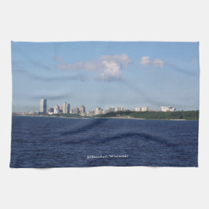 Toalla de cocina Milwaukee Skyline