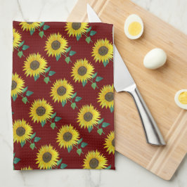 Toalla de cocina MoJo de Farmhouse Sunflower Ameri