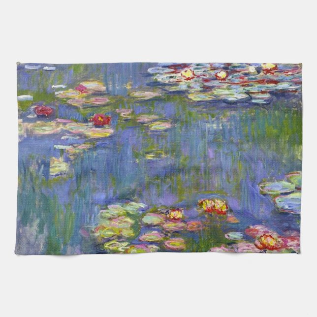 Toalla de Cocina Monet Water Lilies 1916 (Horizontal)