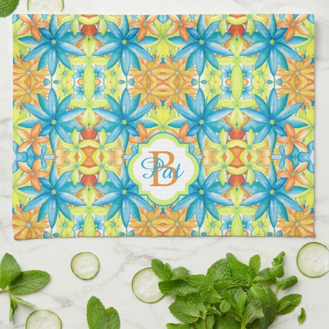 Toalla de cocina mosaico de Pat (Doblado)