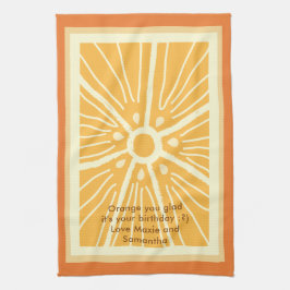 Toalla de cocina "Naranja"