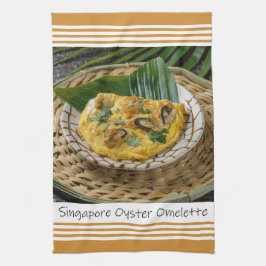 Toalla de cocina Omelet Oyster de Singapur