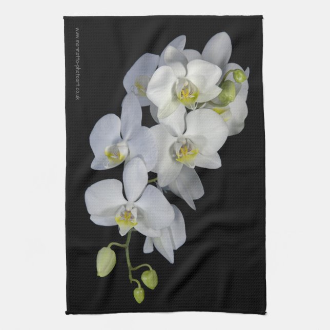 Toalla de cocina Orchid Garland (Vertical)