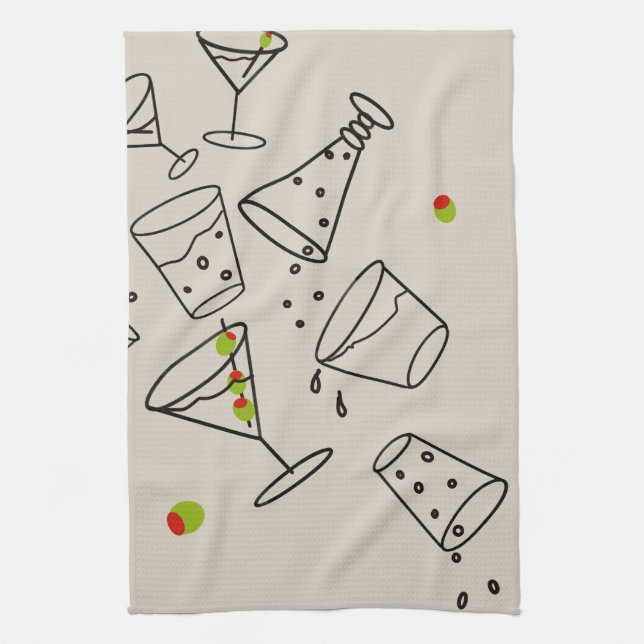 Toalla de cocina para bebidas (Vertical)
