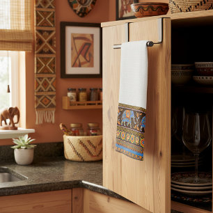 Toalla de cocina para elefantes brillantes