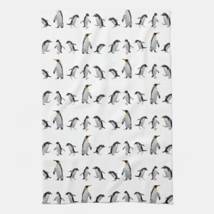Toalla de cocina para fiesta de pingüinos (elija e