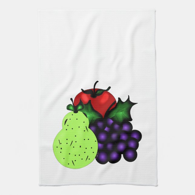 Toalla de cocina para frutas (Vertical)
