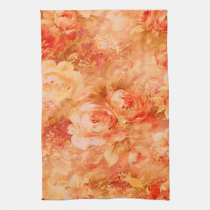 Toalla de cocina para pintura de flores