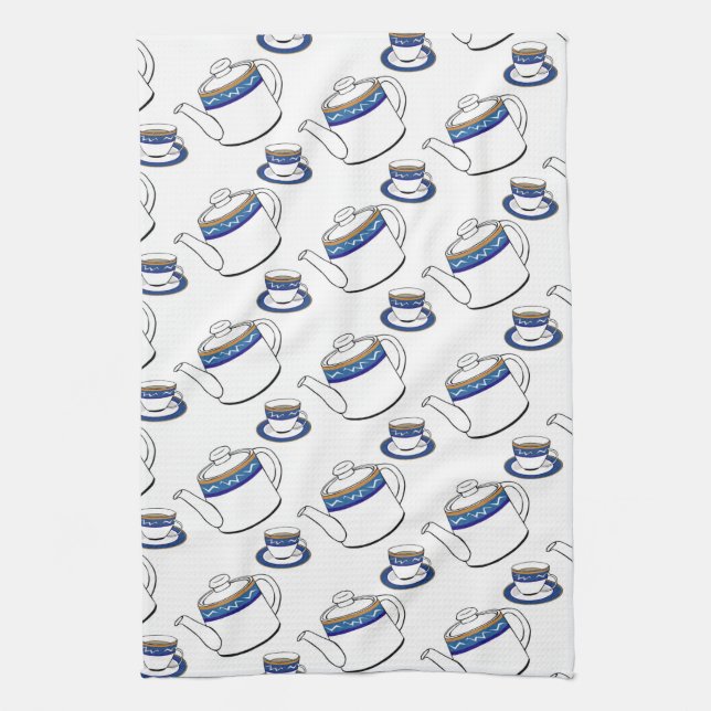 toalla de cocina para tiempo de té (Vertical)
