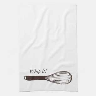 Toalla de cocina para toallas de té Whisk