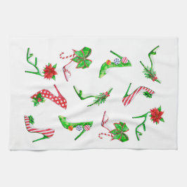 Toalla de cocina para zapatos de vacaciones