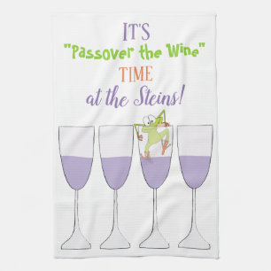 Toalla de cocina "Pascua el vino"