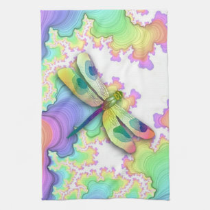 Toalla de cocina Pastel Dragonfly
