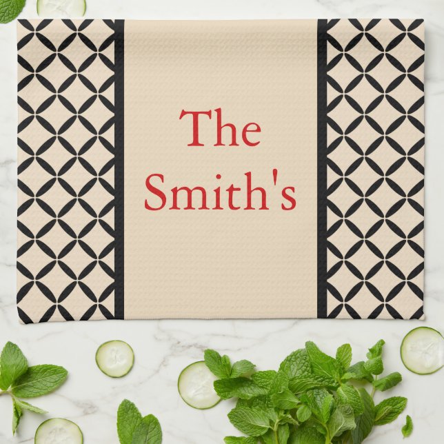 Toalla de cocina personalizada (Doblado)