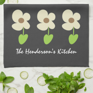Toalla de cocina personalizada margarita moderna