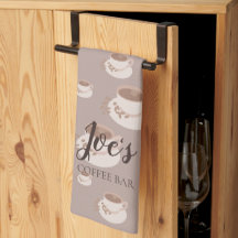 Toalla de cocina personalizada para estación de ca