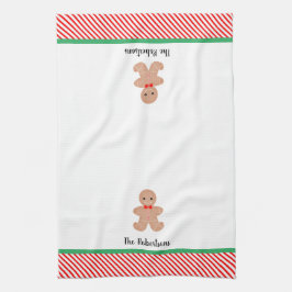 Toalla de cocina personalizada para Navidades