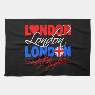 Toalla de cocina personalizado de Londres