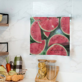 Toalla de cocina Personalizado de patrón de sandía