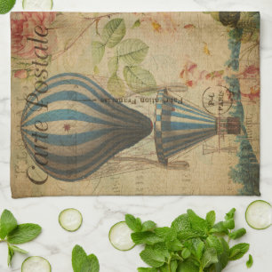Toalla de cocina postal francesa
