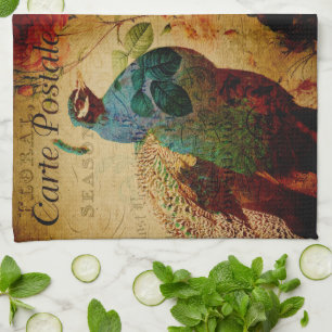 Toalla de cocina postal francesa