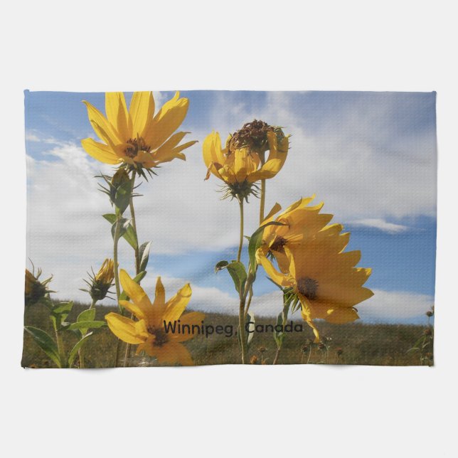 toalla de cocina Prairie Sunset (Horizontal)