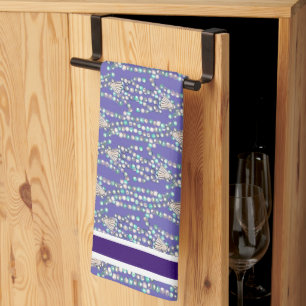 Toalla de cocina Purple Ocean Mermaid