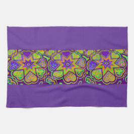 Toalla de cocina "Purple Passion"