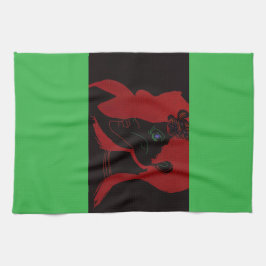 Toalla de cocina Reina Domadora de Bestias African