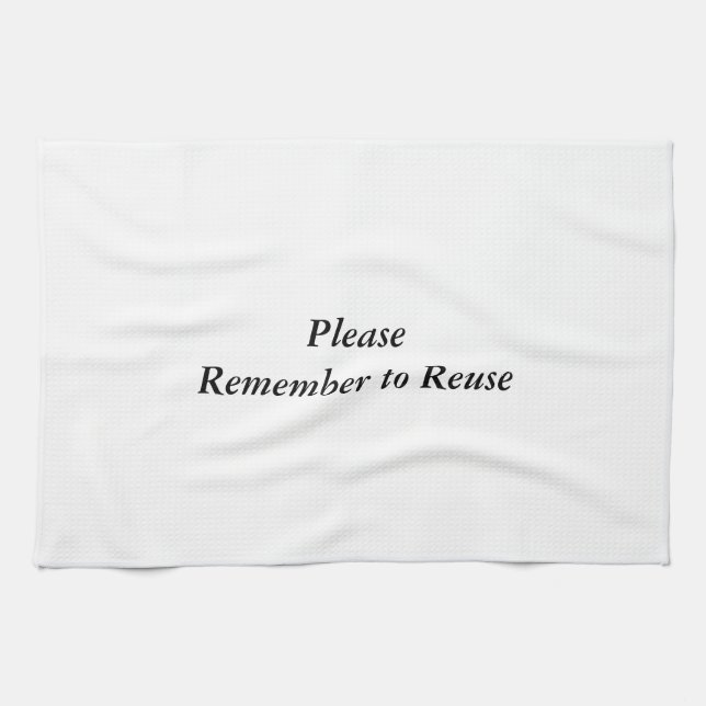 Toalla de cocina reutilizable alternativa a la toa (Horizontal)