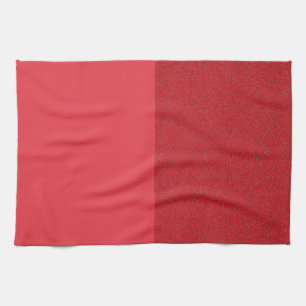 Toalla de cocina roja de tomate de doble panel - P