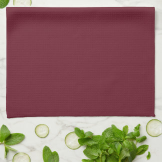 Toalla de cocina rojo intenso con vibraciones de o
