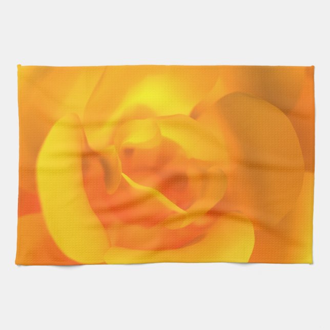 Toalla de cocina Rosa amindada (Horizontal)