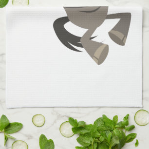 Toalla de cocina salvaje de baile de tafetán perso