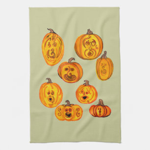 Toalla de cocina Scream Pumpkins