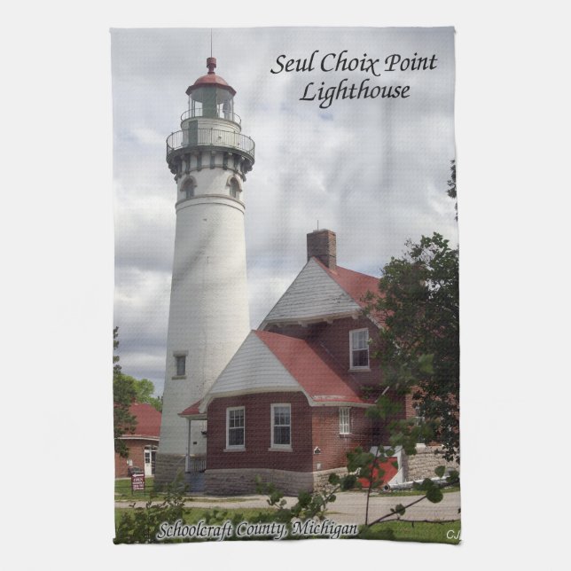 Toalla de cocina Seul Choix Point Lighthouse (Vertical)