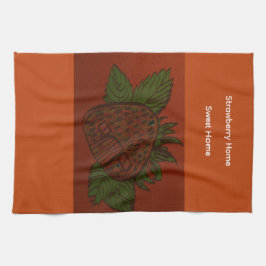 Toalla de cocina Strawberry Home Sweet Home