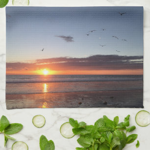Toalla de Cocina Sunset de Moonlight Beach
